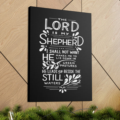 Psalm 23: 1-2 Canvas