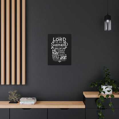 Psalm 23: 1-2 Canvas