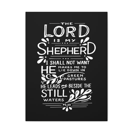 Psalm 23: 1-2 Canvas