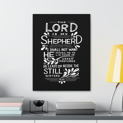 Psalm 23: 1-2 Canvas